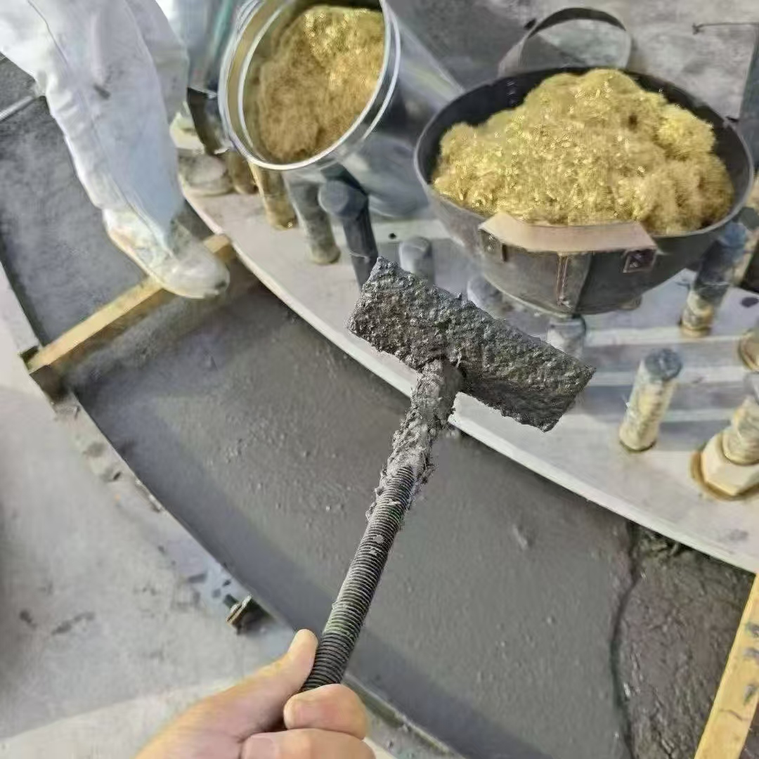 浔阳C120钢纤维高强无收灌浆料 轧机压缩机汽轮机发电机锻压设备底座灌浆材料